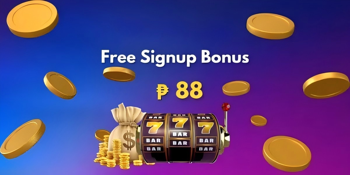 Buenaa welcome promotions banner with golden coins, gems and slot reels